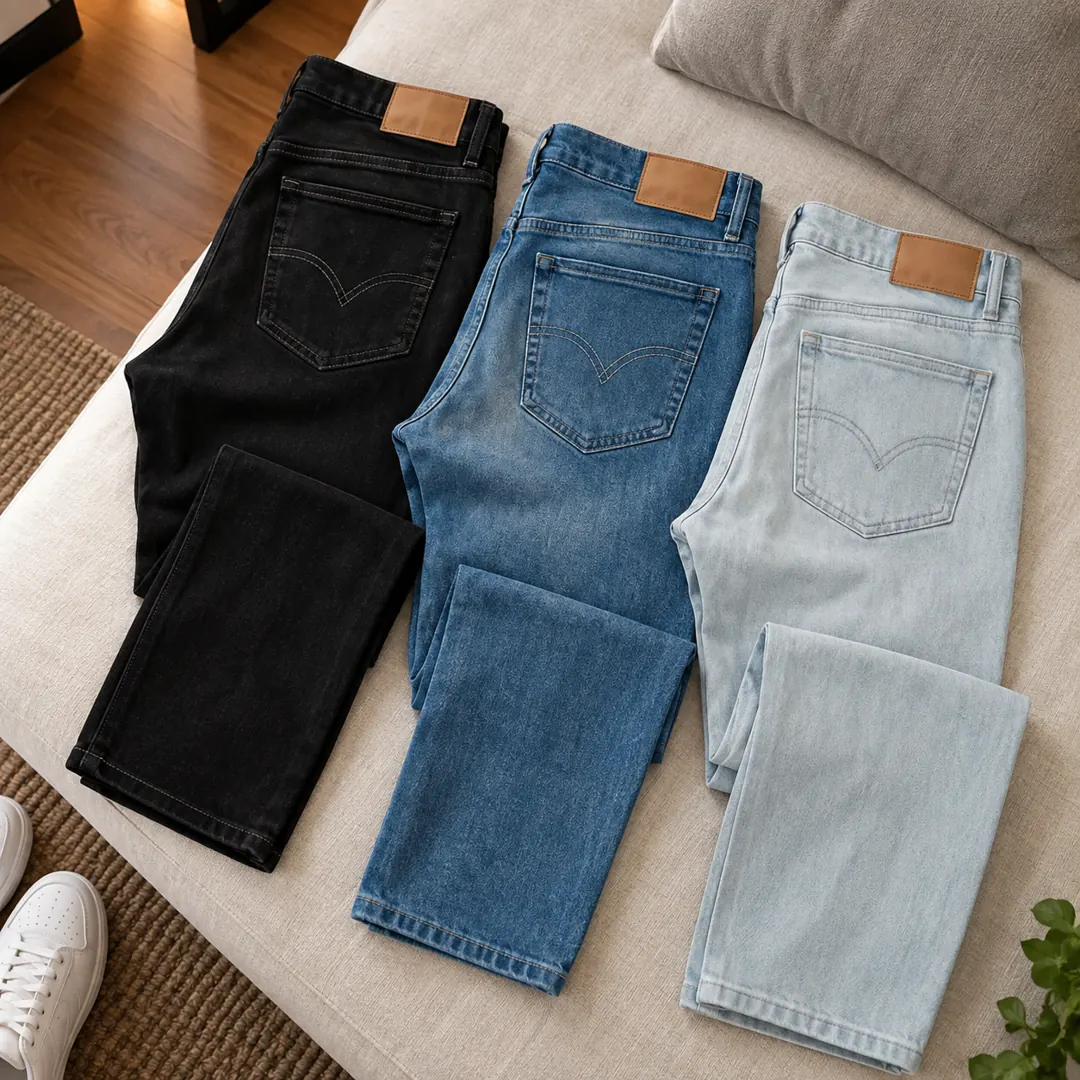 Calça Jeans Masculina Em Elastano Premium (COMPRE 1 LEVE 3)